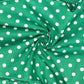 Polka Dot & Sweet Pea Dot Digital Printed 100% Cotton Fabric on Coloured Bases | 150gsm 55" (140cm) Wide | OEKO-TEX® Standard 100 Certified – Sold by the Metre