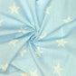 Star Digital Printed 100% Cotton Fabric | Large, Mini & Small Star Designs on White & Colour Bases | 150gsm 55" (140cm) Wide | OEKO-TEX® Standard 100 Certified – Sold by the Metre