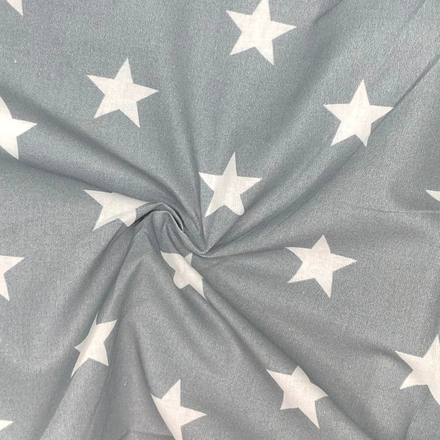 Star Digital Printed 100% Cotton Fabric | Large, Mini & Small Star Designs on White & Colour Bases | 150gsm 55" (140cm) Wide | OEKO-TEX® Standard 100 Certified – Sold by the Metre
