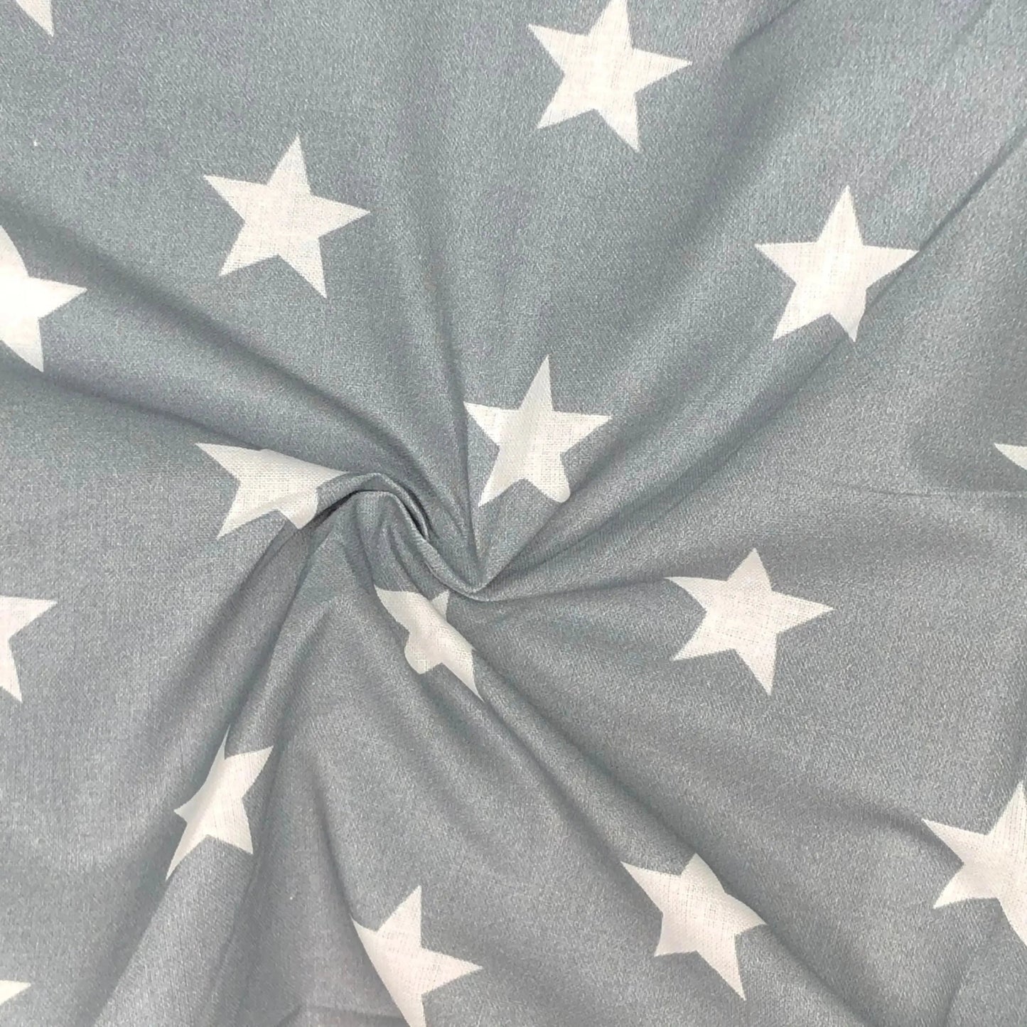 Star Digital Printed 100% Cotton Fabric | Large, Mini & Small Star Designs on White & Colour Bases | 150gsm 55" (140cm) Wide | OEKO-TEXÂ® Standard 100 Certified â€“ Sold by the Metre