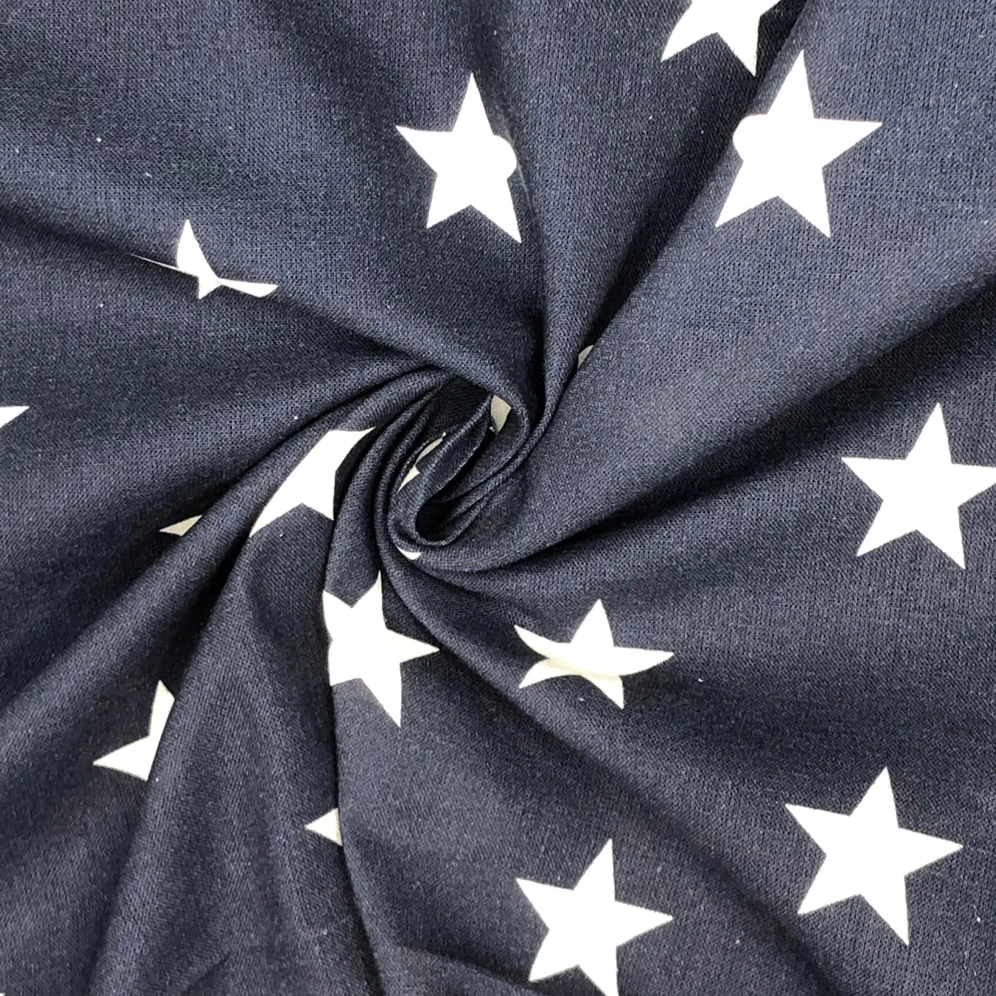 Star Digital Printed 100% Cotton Fabric | Large, Mini & Small Star Designs on White & Colour Bases | 150gsm 55" (140cm) Wide | OEKO-TEXÂ® Standard 100 Certified â€“ Sold by the Metre