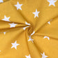 Star Digital Printed 100% Cotton Fabric | Large, Mini & Small Star Designs on White & Colour Bases | 150gsm 55" (140cm) Wide | OEKO-TEXÂ® Standard 100 Certified â€“ Sold by the Metre