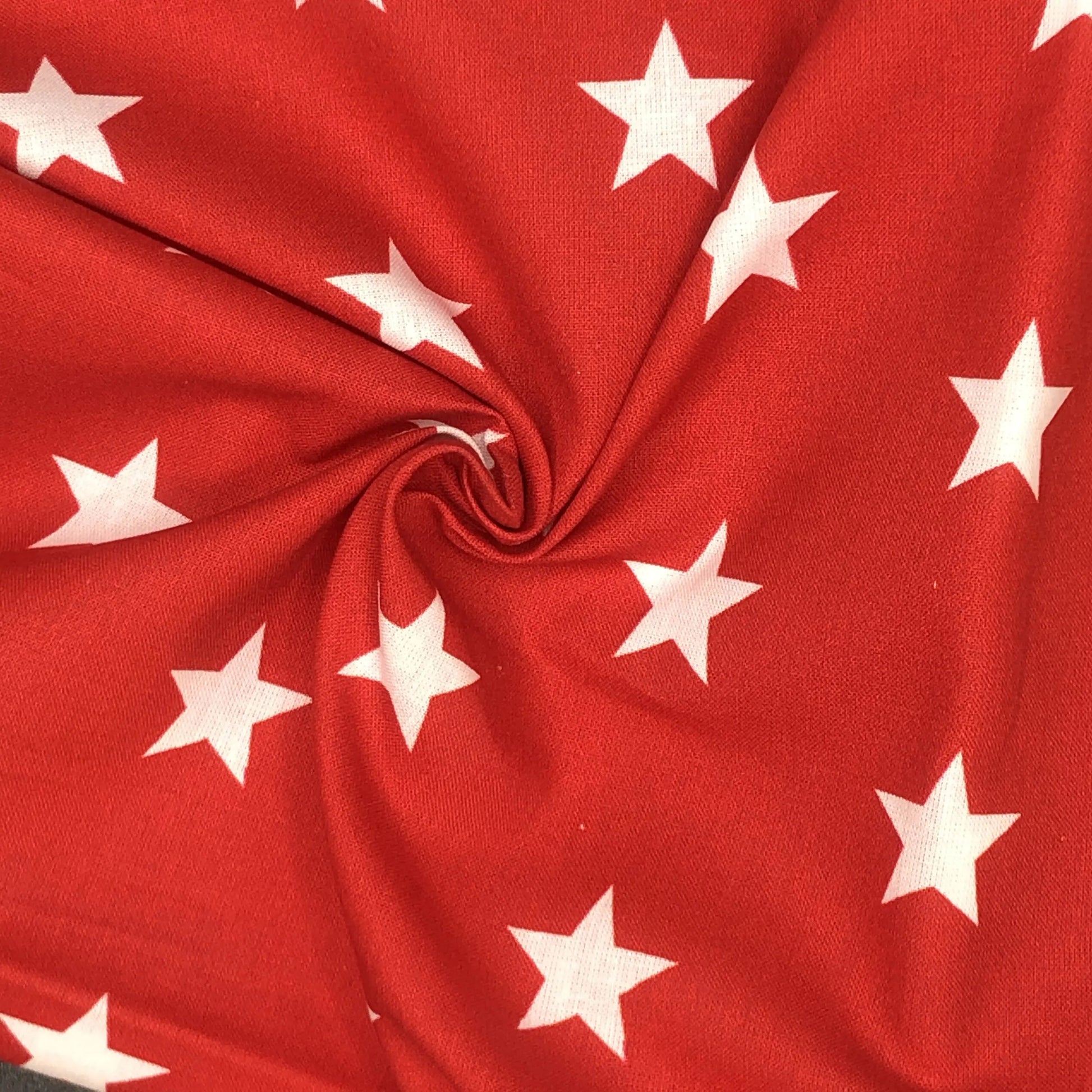 Star Digital Printed 100% Cotton Fabric | Large, Mini & Small Star Designs on White & Colour Bases | 150gsm 55" (140cm) Wide | OEKO-TEX® Standard 100 Certified – Sold by the Metre