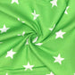 Star Digital Printed 100% Cotton Fabric | Large, Mini & Small Star Designs on White & Colour Bases | 150gsm 55" (140cm) Wide | OEKO-TEXÂ® Standard 100 Certified â€“ Sold by the Metre