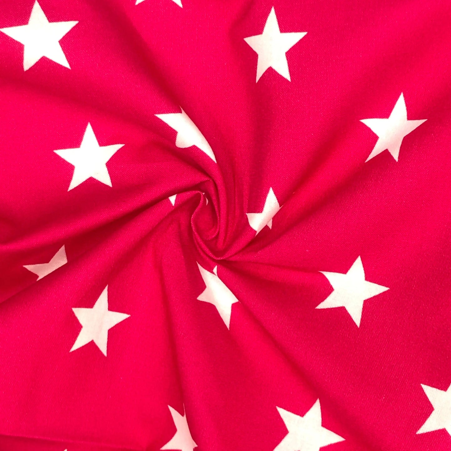 Star Digital Printed 100% Cotton Fabric | Large, Mini & Small Star Designs on White & Colour Bases | 150gsm 55" (140cm) Wide | OEKO-TEX® Standard 100 Certified – Sold by the Metre