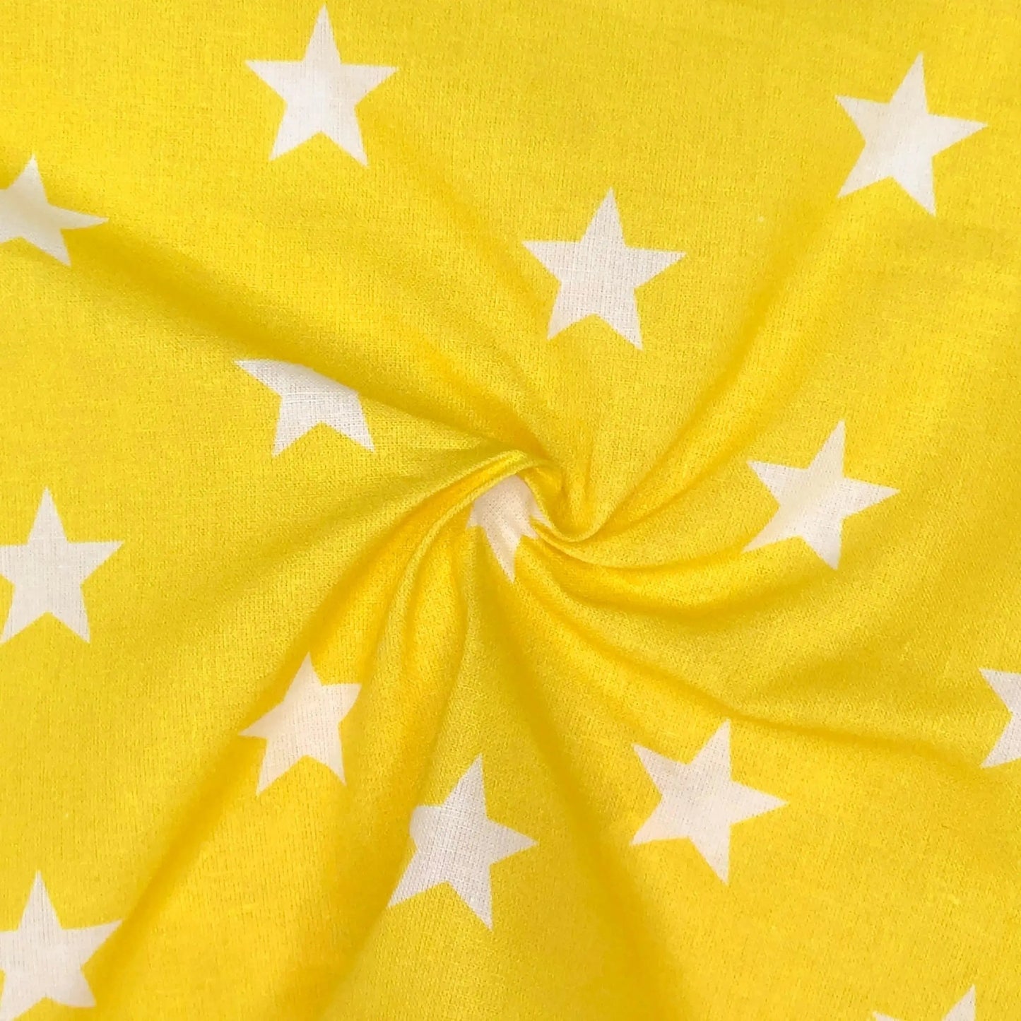 Star Digital Printed 100% Cotton Fabric | Large, Mini & Small Star Designs on White & Colour Bases | 150gsm 55" (140cm) Wide | OEKO-TEXÂ® Standard 100 Certified â€“ Sold by the Metre
