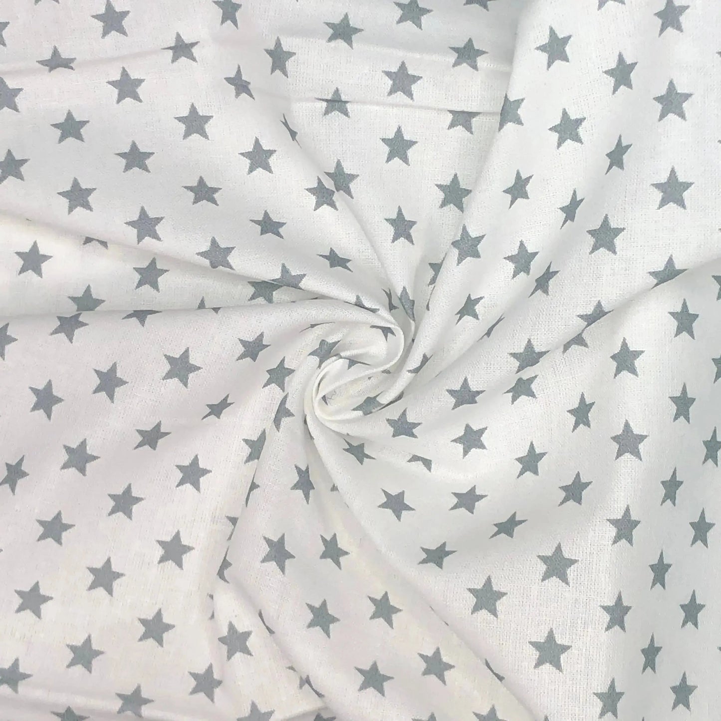 Star Digital Printed 100% Cotton Fabric | Large, Mini & Small Star Designs on White & Colour Bases | 150gsm 55" (140cm) Wide | OEKO-TEXÂ® Standard 100 Certified â€“ Sold by the Metre