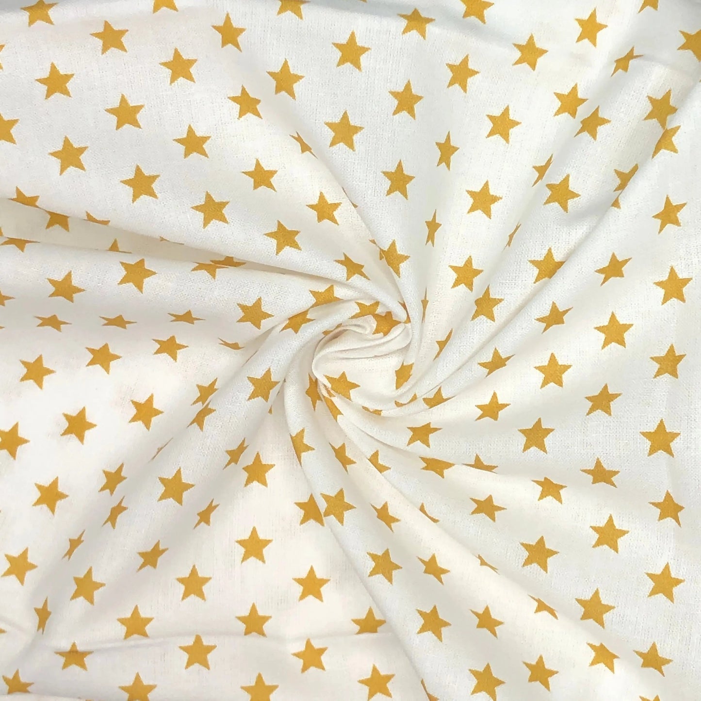 Star Digital Printed 100% Cotton Fabric | Large, Mini & Small Star Designs on White & Colour Bases | 150gsm 55" (140cm) Wide | OEKO-TEX® Standard 100 Certified – Sold by the Metre
