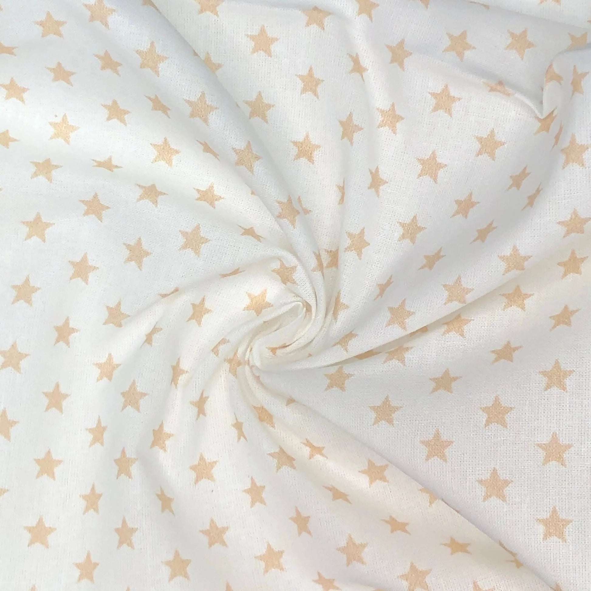 Star Digital Printed 100% Cotton Fabric | Large, Mini & Small Star Designs on White & Colour Bases | 150gsm 55" (140cm) Wide | OEKO-TEX® Standard 100 Certified – Sold by the Metre
