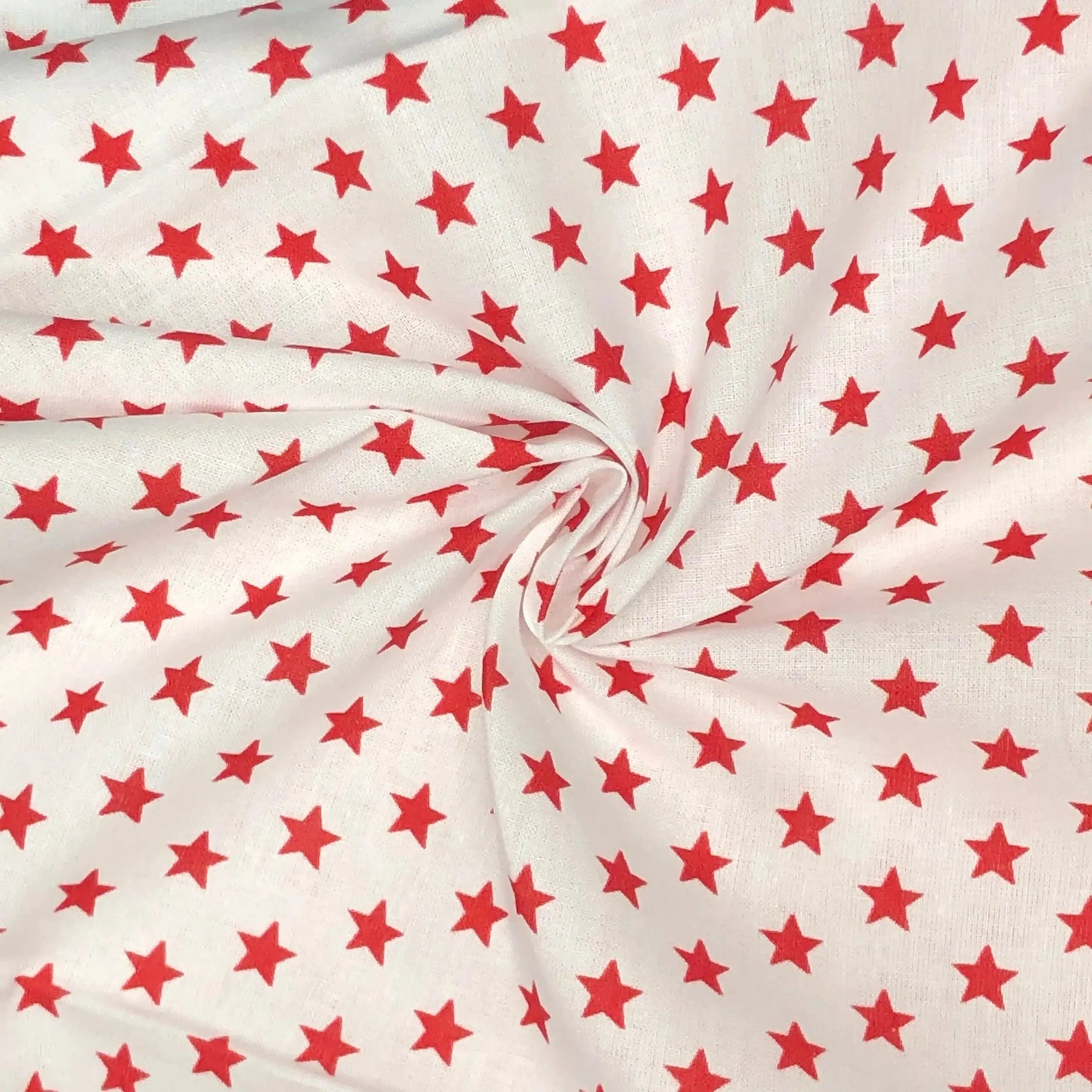 Star Digital Printed 100% Cotton Fabric | Large, Mini & Small Star Designs on White & Colour Bases | 150gsm 55" (140cm) Wide | OEKO-TEXÂ® Standard 100 Certified â€“ Sold by the Metre