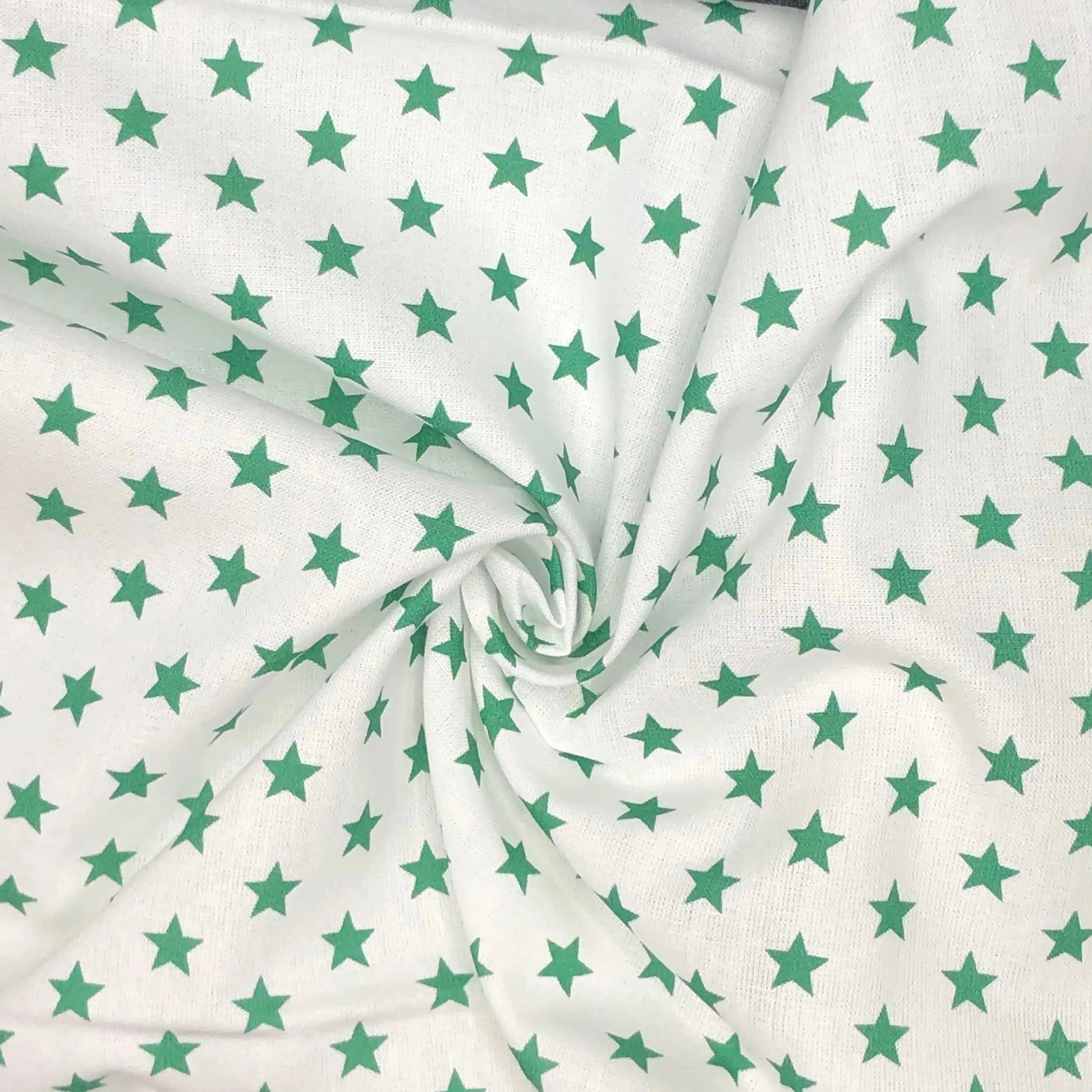 Star Digital Printed 100% Cotton Fabric | Large, Mini & Small Star Designs on White & Colour Bases | 150gsm 55" (140cm) Wide | OEKO-TEXÂ® Standard 100 Certified â€“ Sold by the Metre