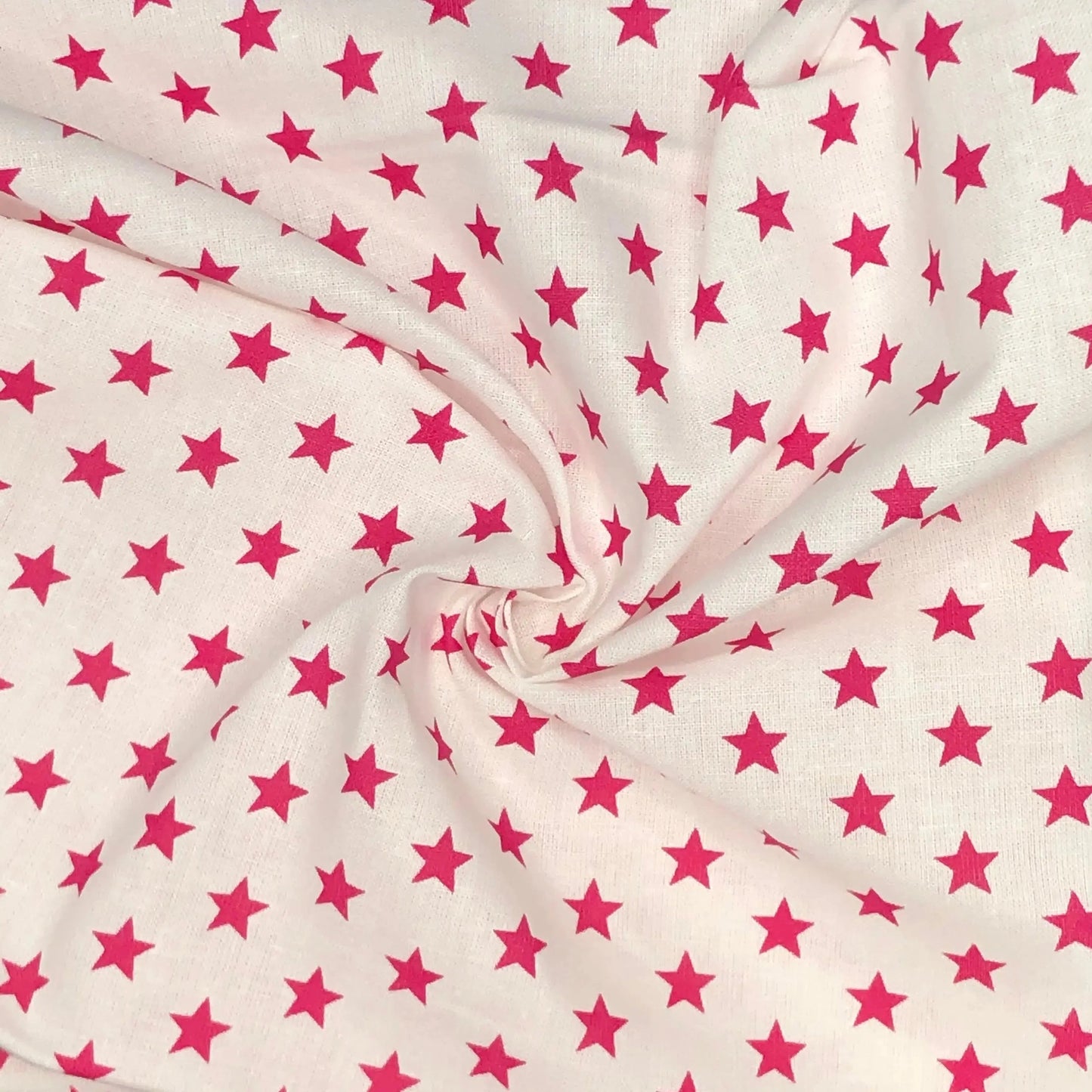 Star Digital Printed 100% Cotton Fabric | Large, Mini & Small Star Designs on White & Colour Bases | 150gsm 55" (140cm) Wide | OEKO-TEXÂ® Standard 100 Certified â€“ Sold by the Metre