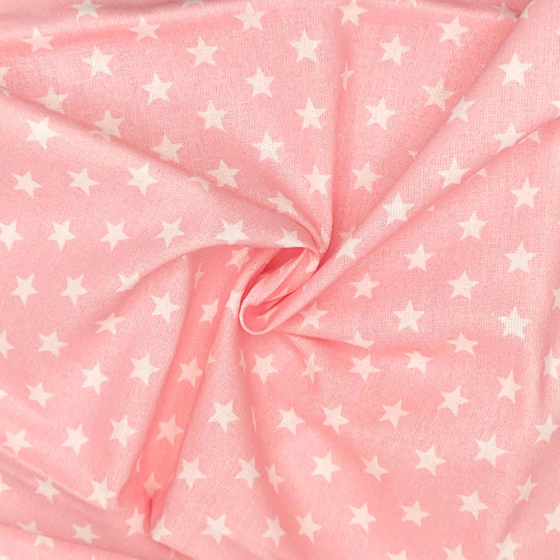 Star Digital Printed 100% Cotton Fabric | Large, Mini & Small Star Designs on White & Colour Bases | 150gsm 55" (140cm) Wide | OEKO-TEX® Standard 100 Certified – Sold by the Metre