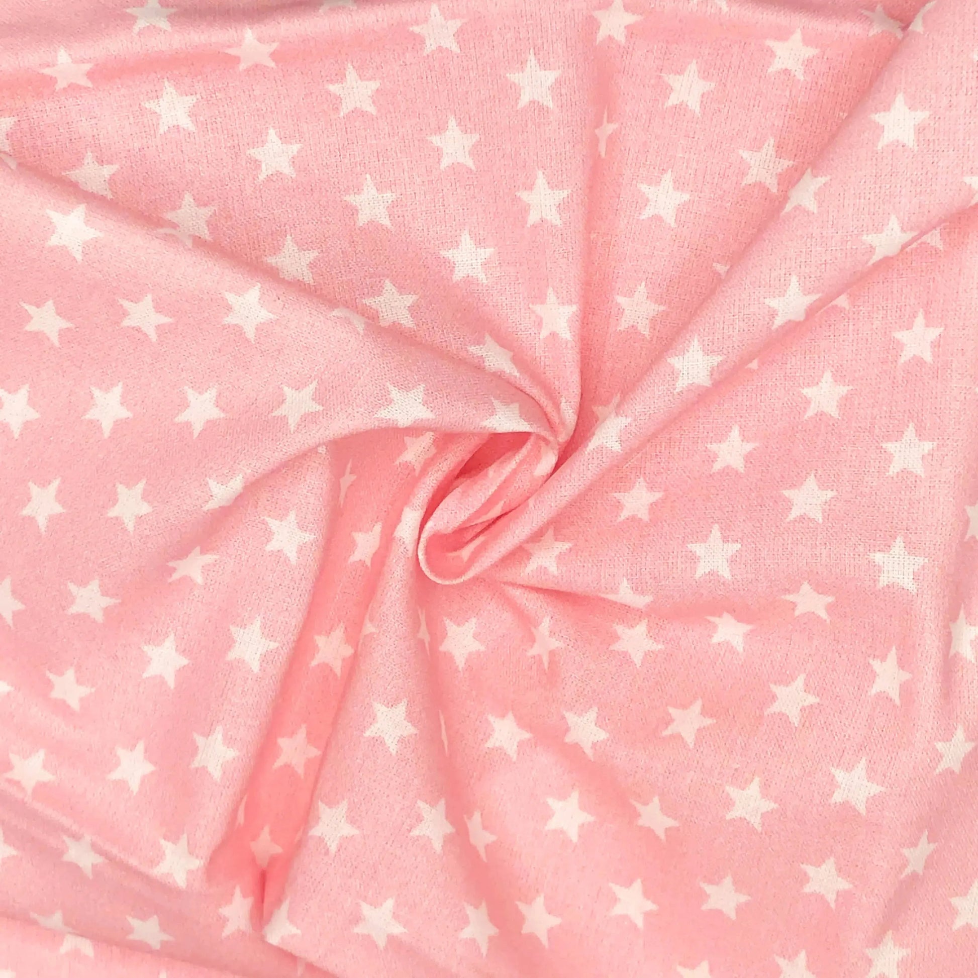 Star Digital Printed 100% Cotton Fabric | Large, Mini & Small Star Designs on White & Colour Bases | 150gsm 55" (140cm) Wide | OEKO-TEXÂ® Standard 100 Certified â€“ Sold by the Metre