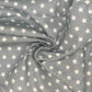 Star Digital Printed 100% Cotton Fabric | Large, Mini & Small Star Designs on White & Colour Bases | 150gsm 55" (140cm) Wide | OEKO-TEXÂ® Standard 100 Certified â€“ Sold by the Metre