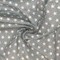 Star Digital Printed 100% Cotton Fabric | Large, Mini & Small Star Designs on White & Colour Bases | 150gsm 55" (140cm) Wide | OEKO-TEX® Standard 100 Certified – Sold by the Metre