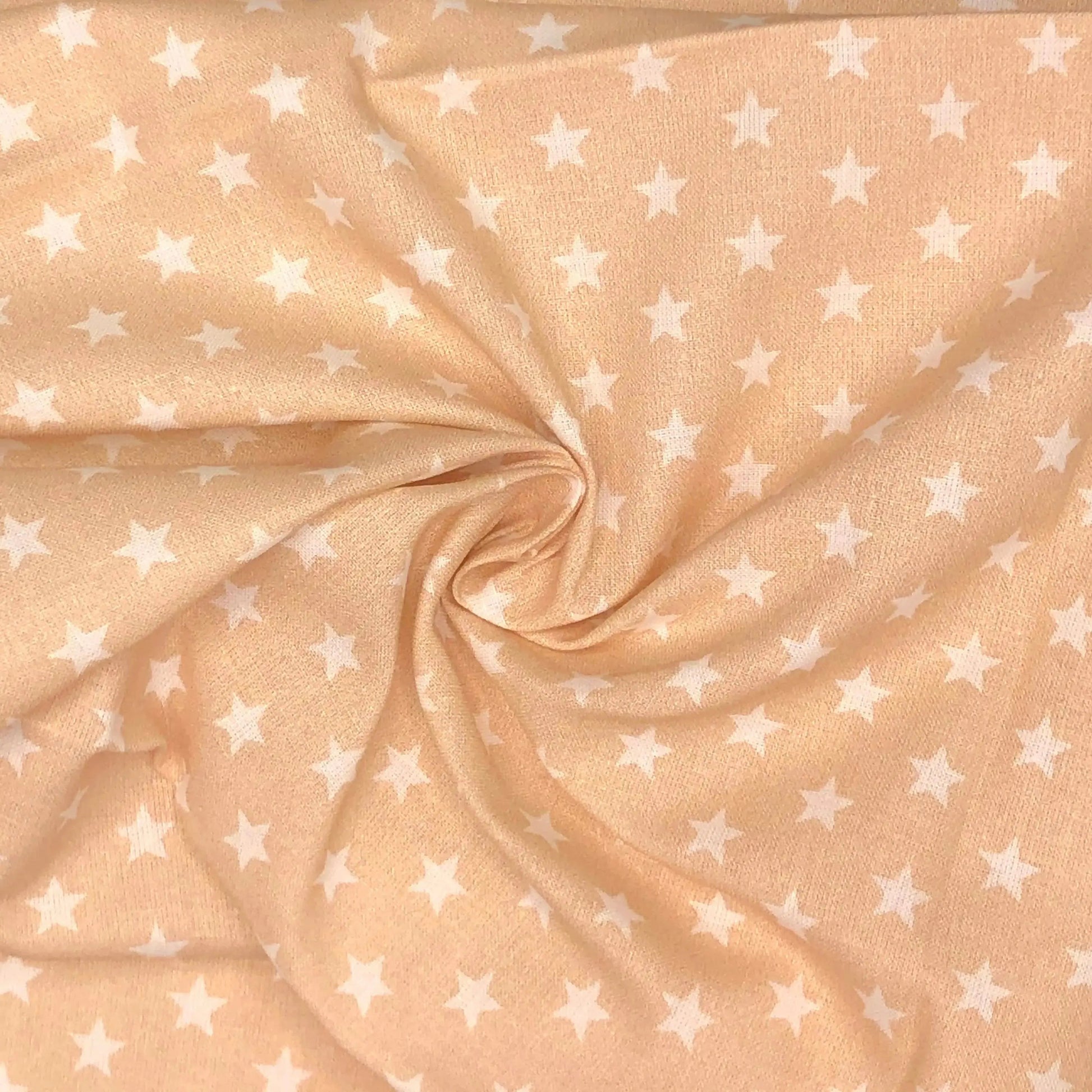 Star Digital Printed 100% Cotton Fabric | Large, Mini & Small Star Designs on White & Colour Bases | 150gsm 55" (140cm) Wide | OEKO-TEXÂ® Standard 100 Certified â€“ Sold by the Metre