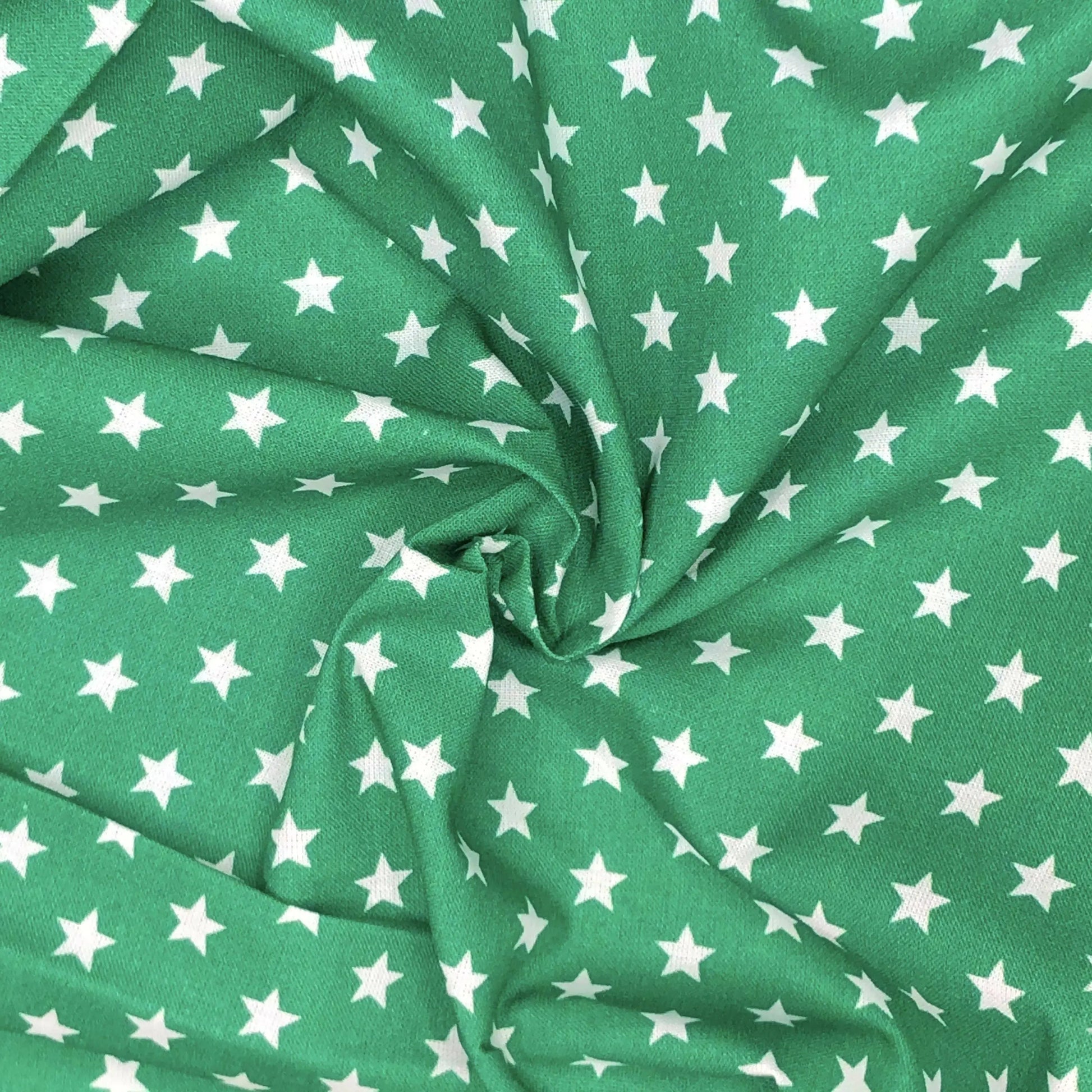 Star Digital Printed 100% Cotton Fabric | Large, Mini & Small Star Designs on White & Colour Bases | 150gsm 55" (140cm) Wide | OEKO-TEXÂ® Standard 100 Certified â€“ Sold by the Metre
