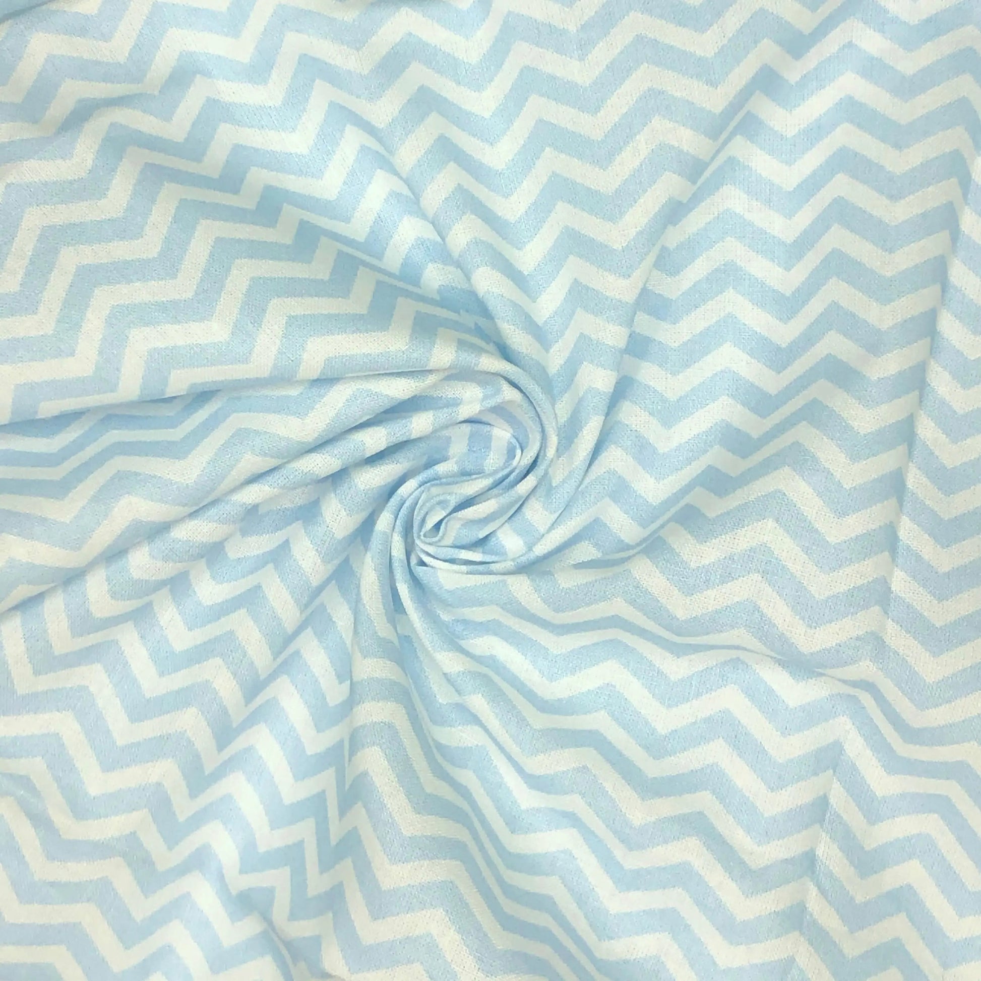 Chevron Digital Printed 100% Cotton Fabric | 150gsm 55" (140cm) Wide | OEKO-TEXÂ® Standard 100 Certified â€“ Sold by the Metre