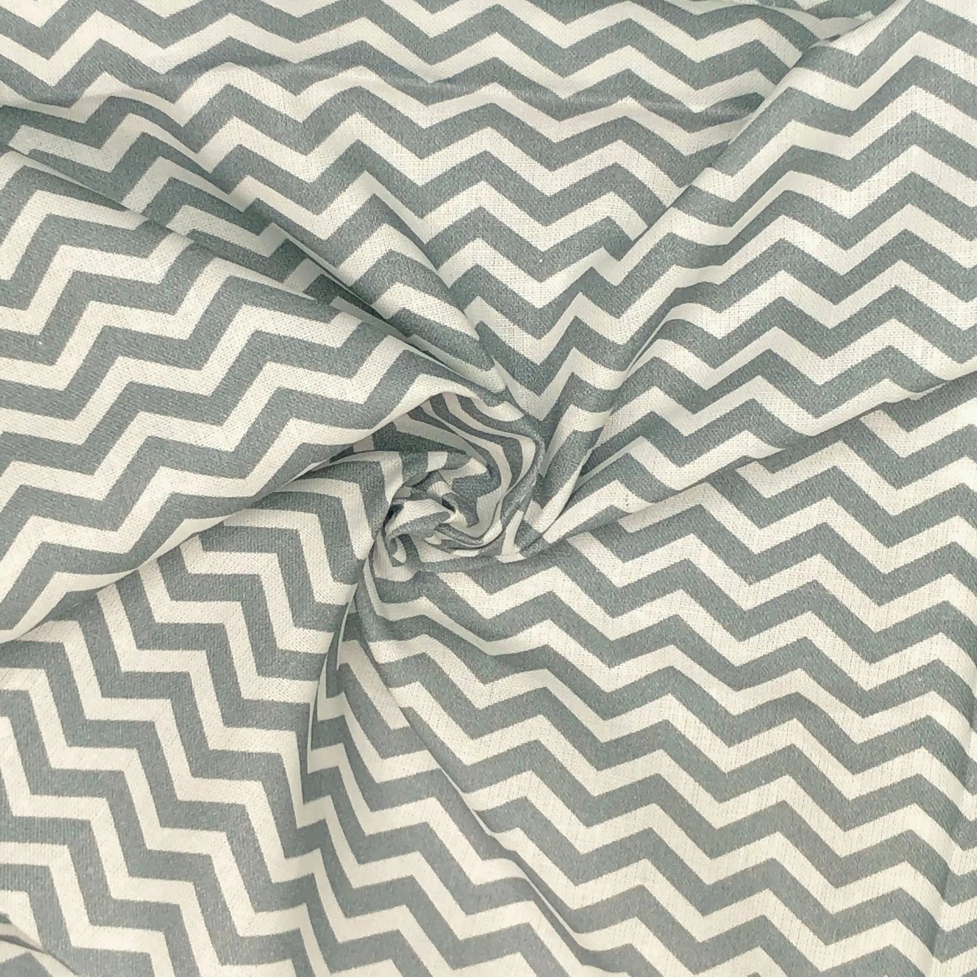 Chevron Digital Printed 100% Cotton Fabric | 150gsm 55" (140cm) Wide | OEKO-TEXÂ® Standard 100 Certified â€“ Sold by the Metre