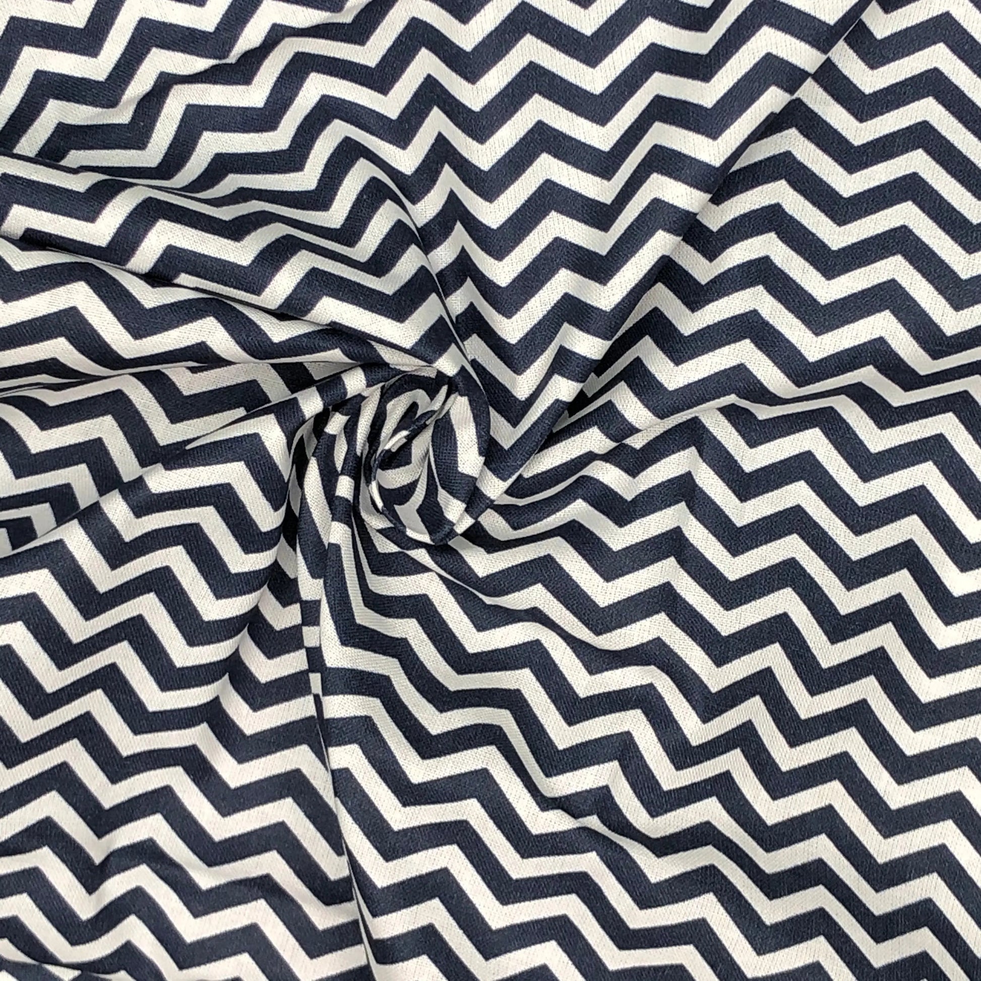 Chevron Digital Printed 100% Cotton Fabric | 150gsm 55" (140cm) Wide | OEKO-TEXÂ® Standard 100 Certified â€“ Sold by the Metre