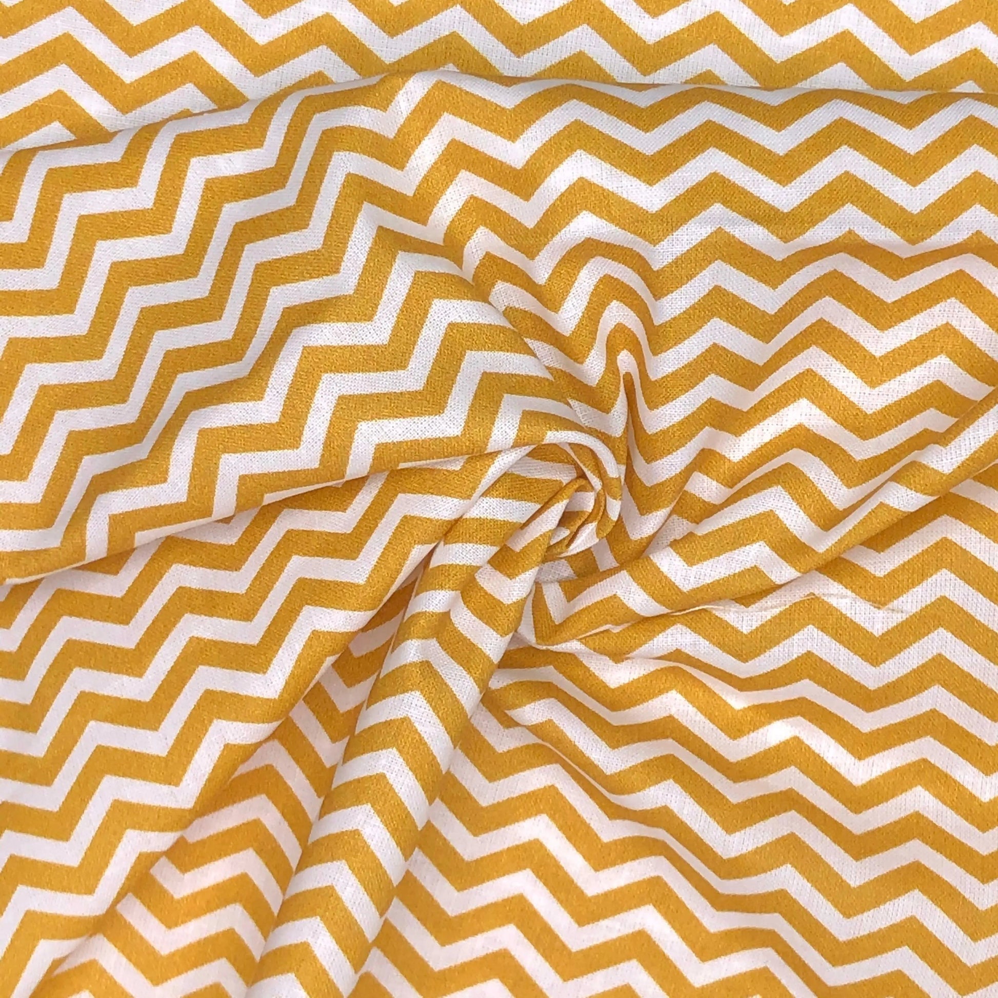 Chevron Digital Printed 100% Cotton Fabric | 150gsm 55" (140cm) Wide | OEKO-TEXÂ® Standard 100 Certified â€“ Sold by the Metre