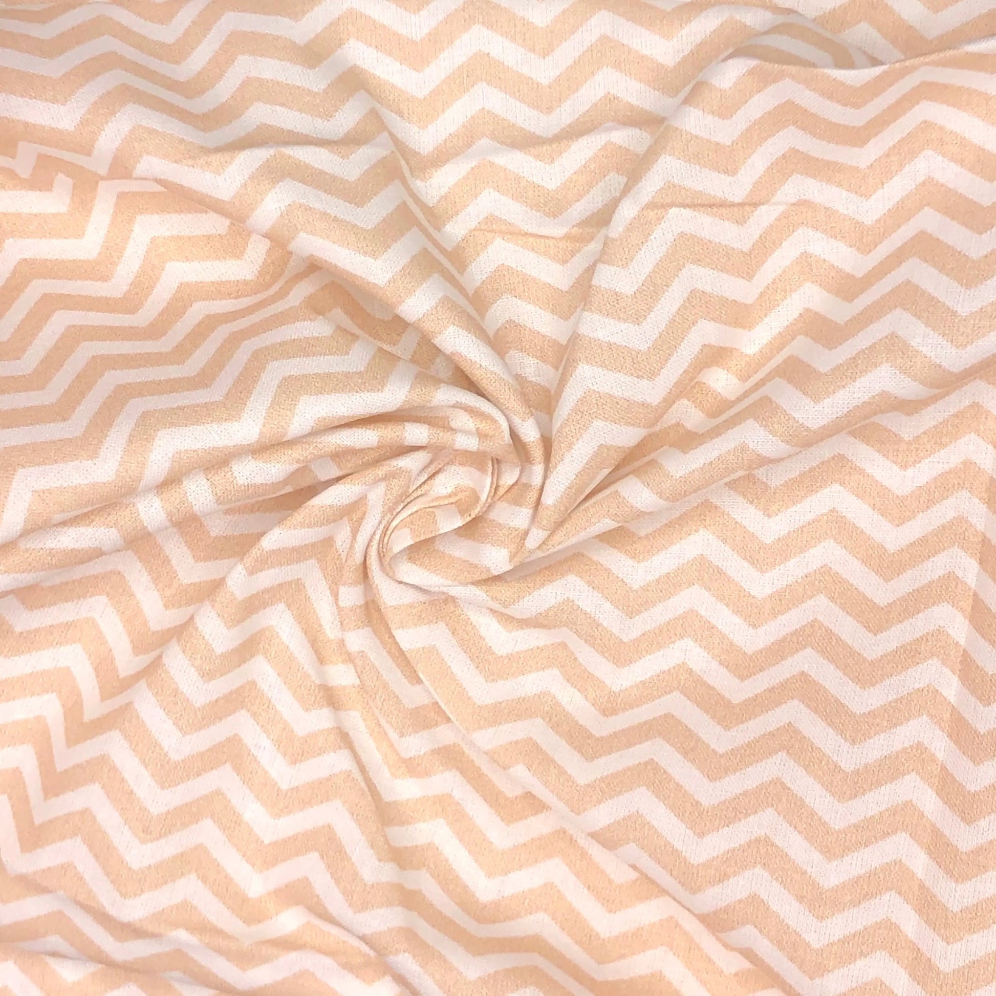 Chevron Digital Printed 100% Cotton Fabric | 150gsm 55" (140cm) Wide | OEKO-TEX® Standard 100 Certified – Sold by the Metre