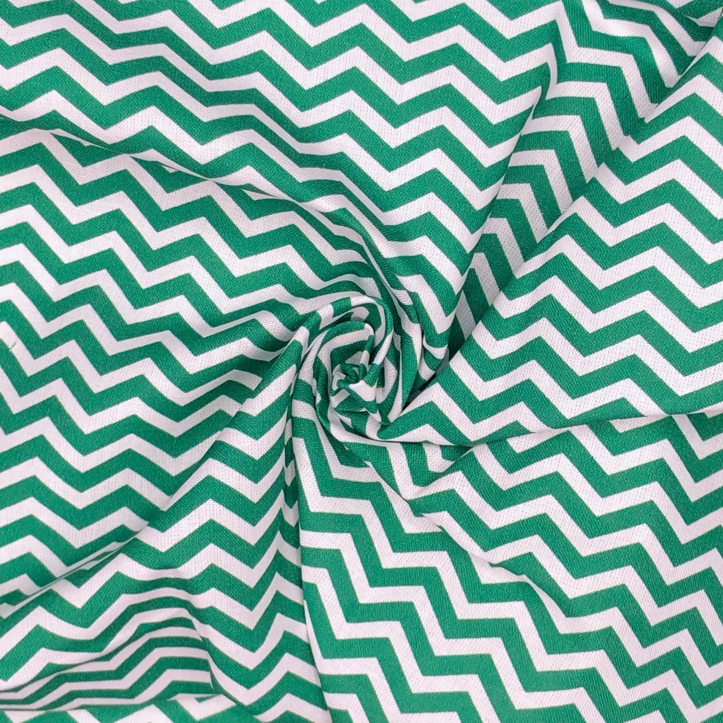 Chevron Digital Printed 100% Cotton Fabric | 150gsm 55" (140cm) Wide | OEKO-TEX® Standard 100 Certified – Sold by the Metre