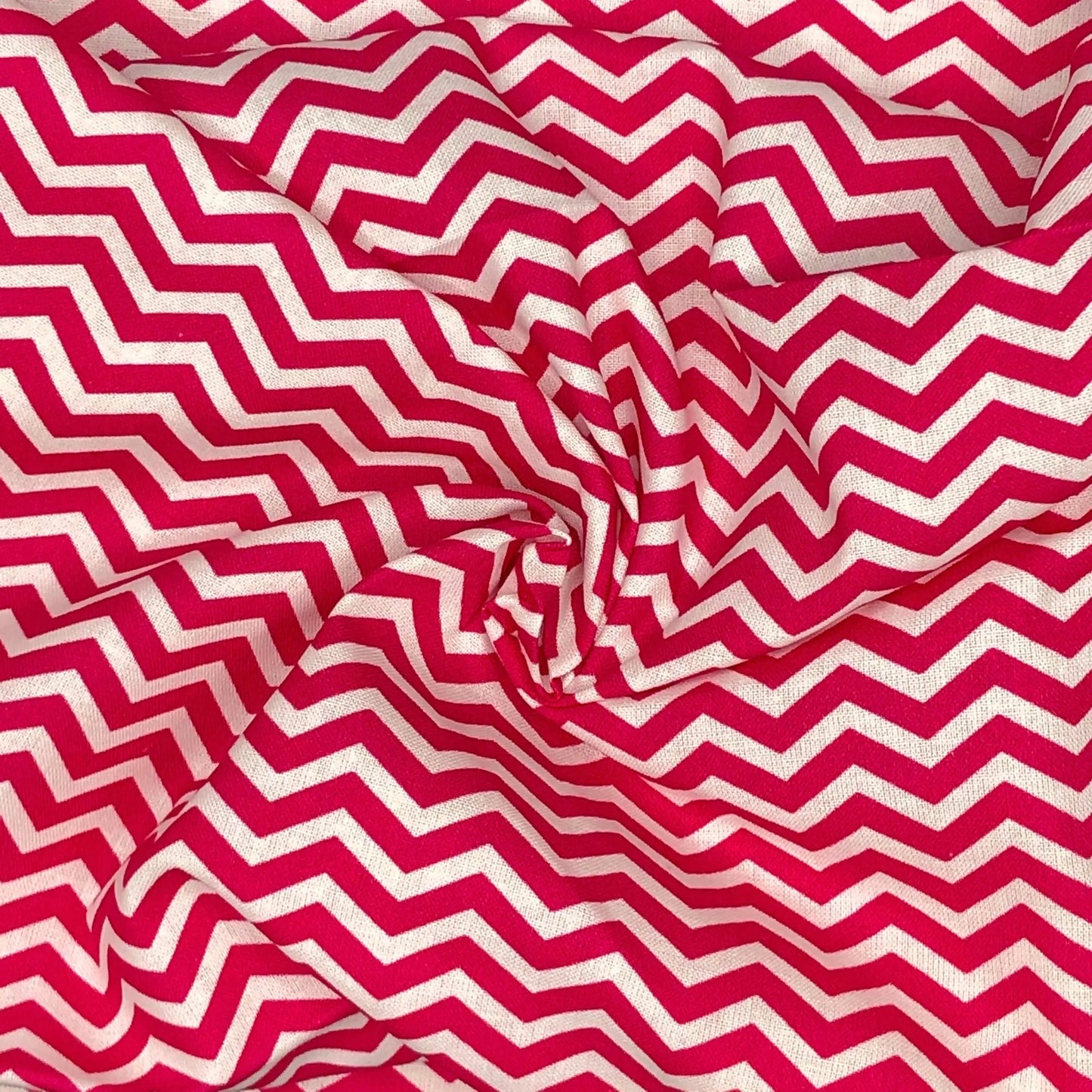 Chevron Digital Printed 100% Cotton Fabric | 150gsm 55" (140cm) Wide | OEKO-TEXÂ® Standard 100 Certified â€“ Sold by the Metre
