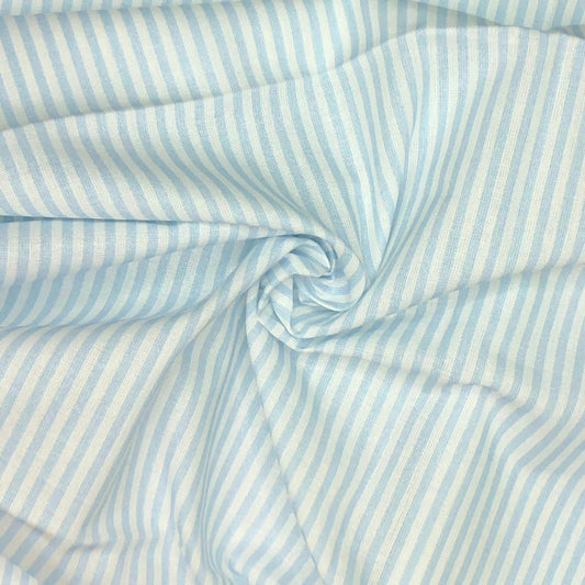 Candy Stripe Digital Printed 100% Cotton Fabric | 150gsm 55" (140cm) Wide | OEKO-TEX® Standard 100 Certified – Sold by the Metre