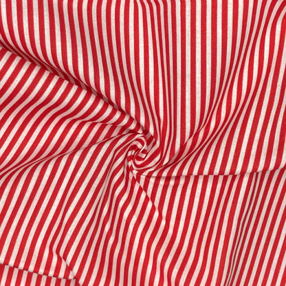 Candy Stripe Digital Printed 100% Cotton Fabric | 150gsm 55" (140cm) Wide | OEKO-TEXÂ® Standard 100 Certified â€“ Sold by the Metre