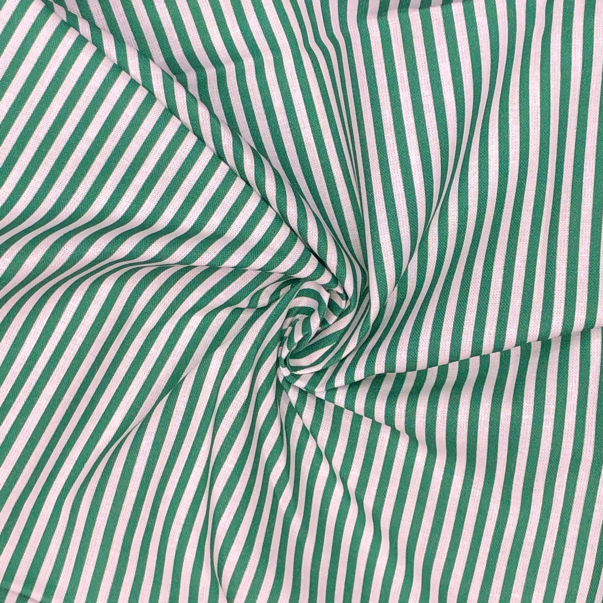 Candy Stripe Digital Printed 100% Cotton Fabric | 150gsm 55" (140cm) Wide | OEKO-TEXÂ® Standard 100 Certified â€“ Sold by the Metre