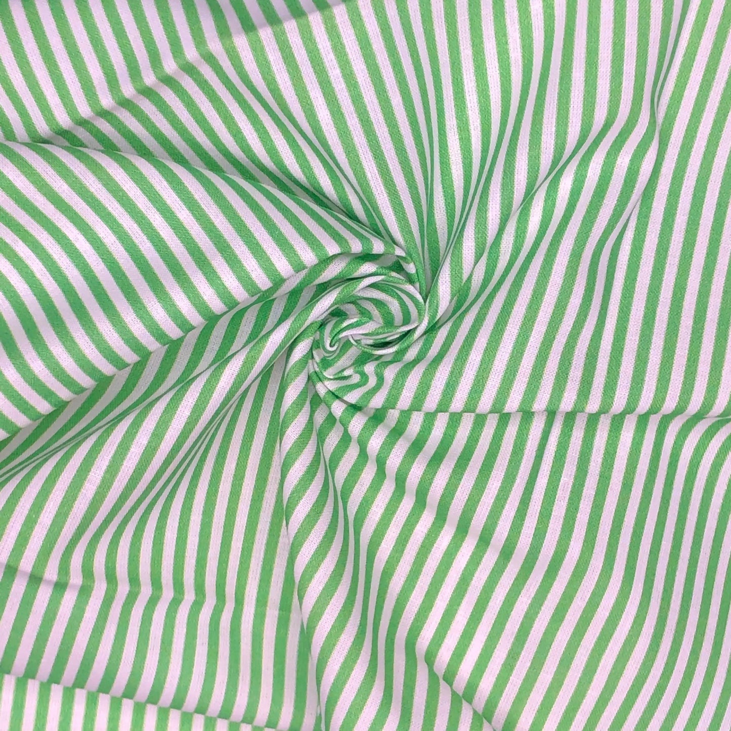 Candy Stripe Digital Printed 100% Cotton Fabric | 150gsm 55" (140cm) Wide | OEKO-TEX® Standard 100 Certified – Sold by the Metre