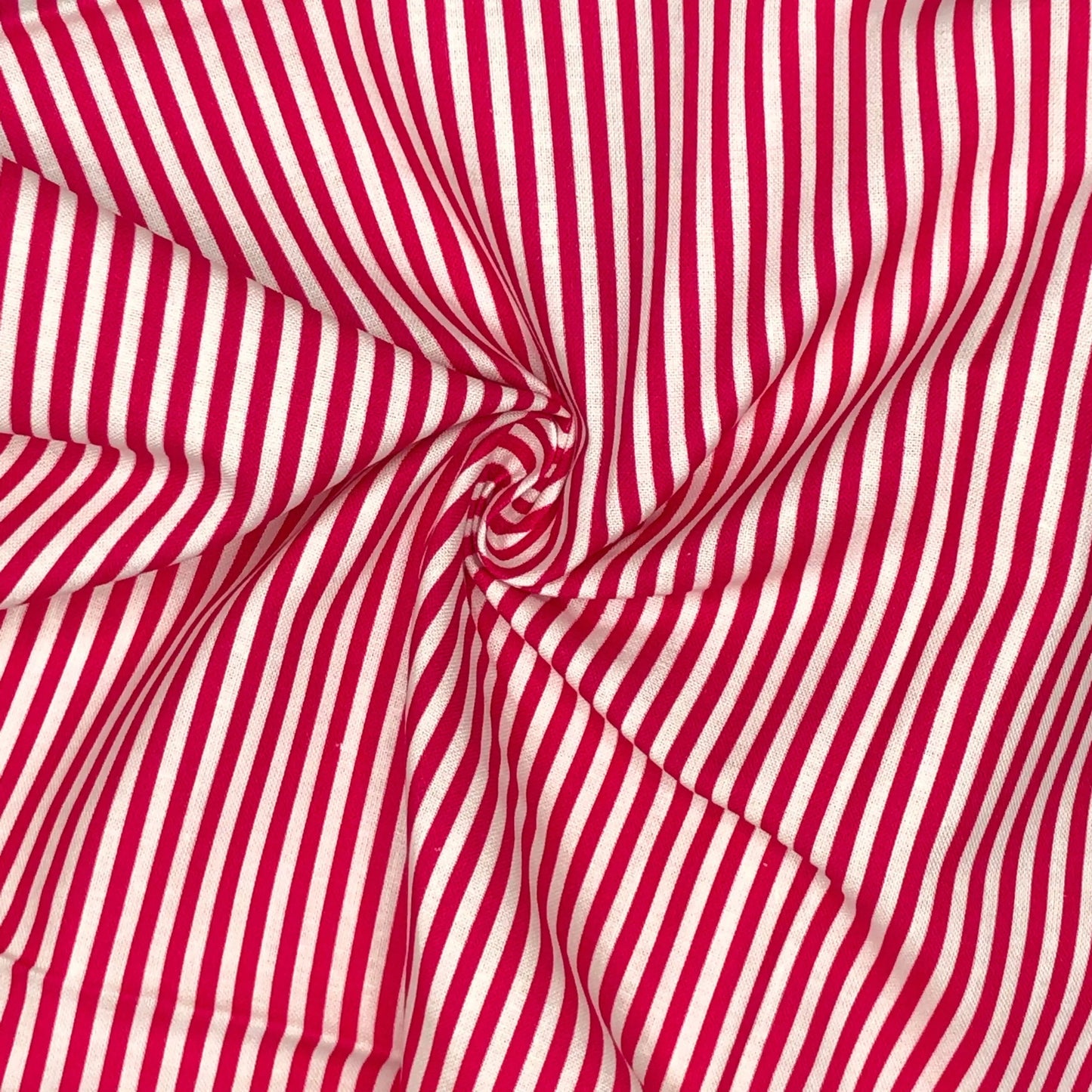 Candy Stripe Digital Printed 100% Cotton Fabric | 150gsm 55" (140cm) Wide | OEKO-TEXÂ® Standard 100 Certified â€“ Sold by the Metre