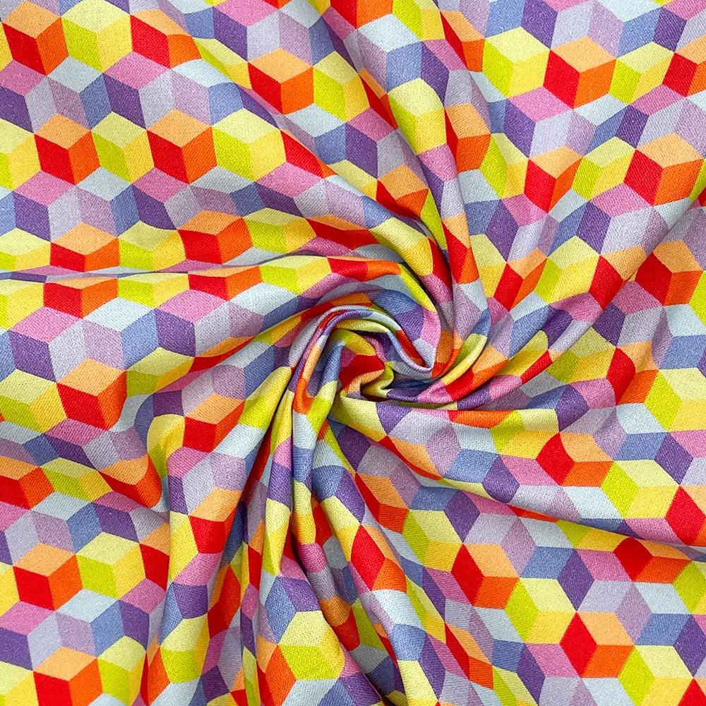 Digital Printed 100% Cotton Fabric | 150gsm 55" (140cm) Wide OEKO-TEXÂ® Standard 100 Certified â€“ Sold by the Meter