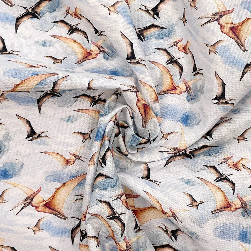 Digital Printed 100% Cotton Fabric | 150gsm 55" (140cm) Wide OEKO-TEXÂ® Standard 100 Certified â€“ Sold by the Meter