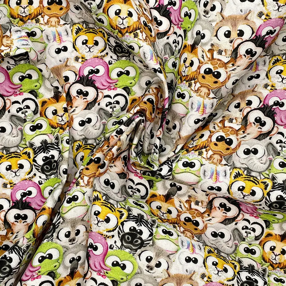 Digital Printed 100% Cotton Fabric | 150gsm 55" (140cm) Wide OEKO-TEXÂ® Standard 100 Certified â€“ Sold by the Meter