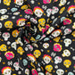 Spooky Digital Printed 100% Cotton Fabric | Halloween & Gothic Designs 150gsm 55" (140cm) Wide – Sold by the Meter
