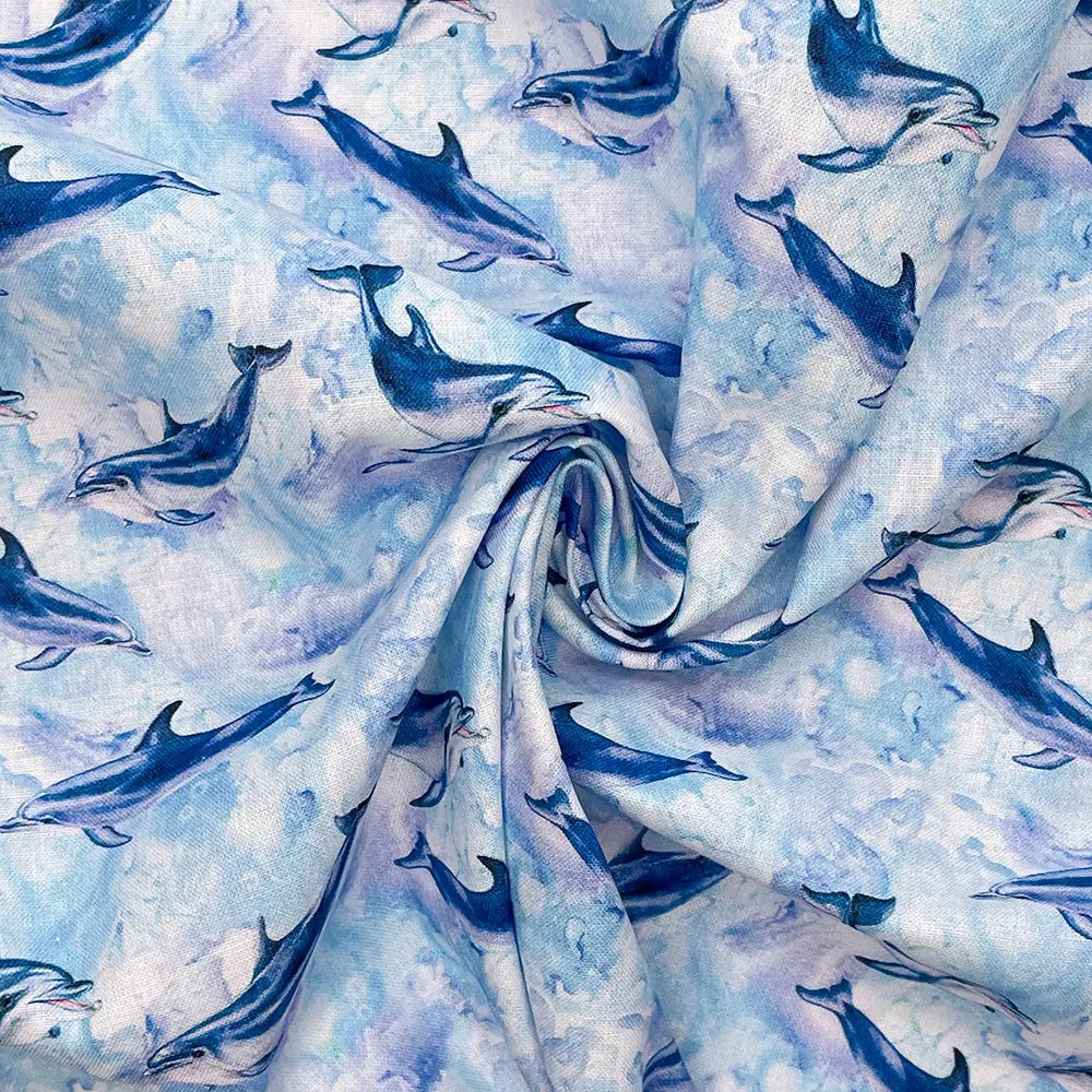 Digital Printed 100% Cotton Fabric | 150gsm 55" (140cm) Wide OEKO-TEXÂ® Standard 100 Certified â€“ Sold by the Meter