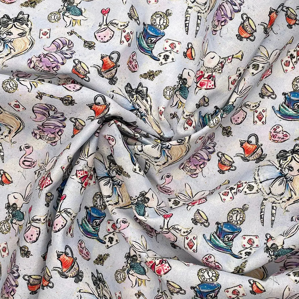 Digital Printed 100% Cotton Fabric | 150gsm 55" (140cm) Wide OEKO-TEXÂ® Standard 100 Certified â€“ Sold by the Meter