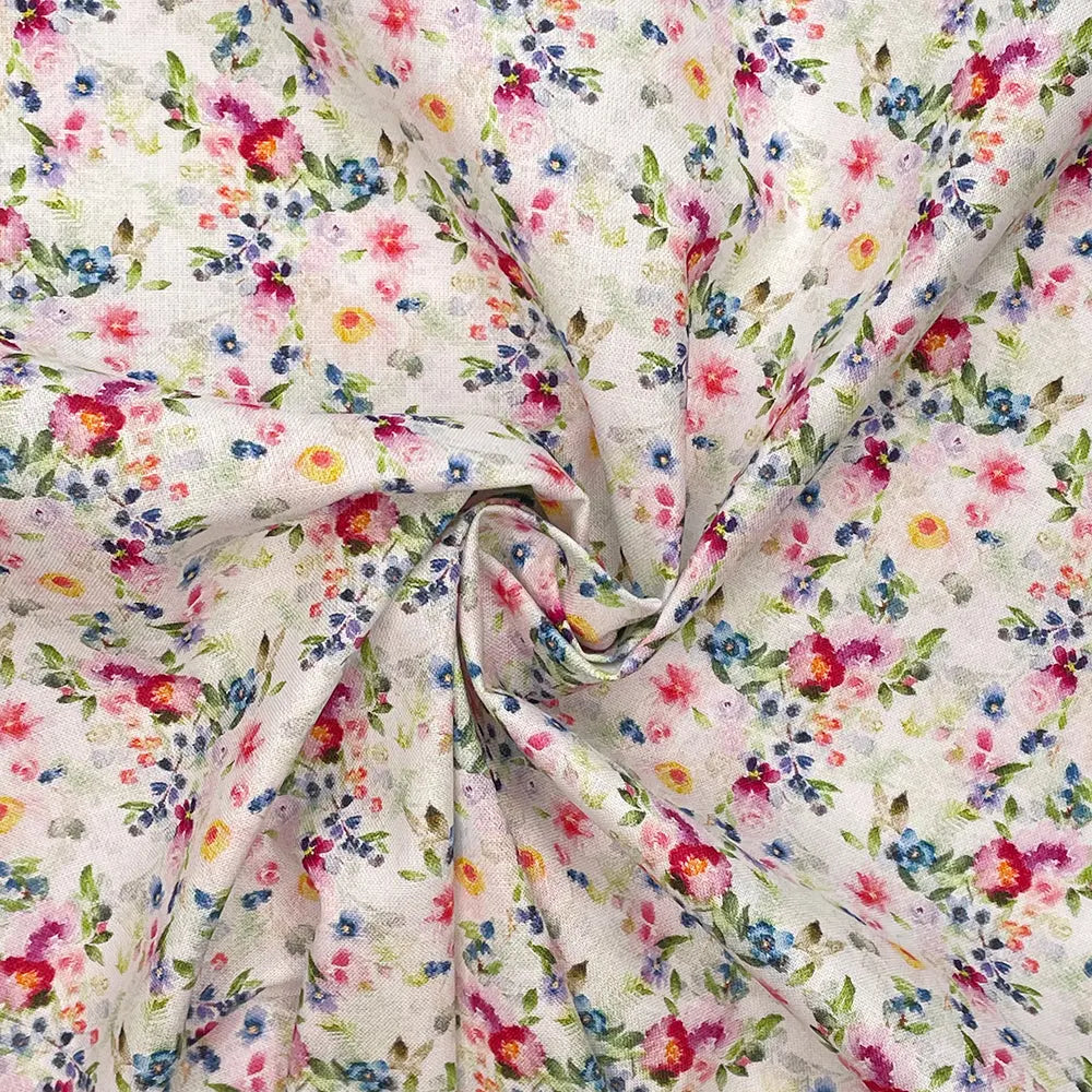 Digital Printed 100% Cotton Fabric | 150gsm 55" (140cm) Wide OEKO-TEXÂ® Standard 100 Certified â€“ Sold by the Meter