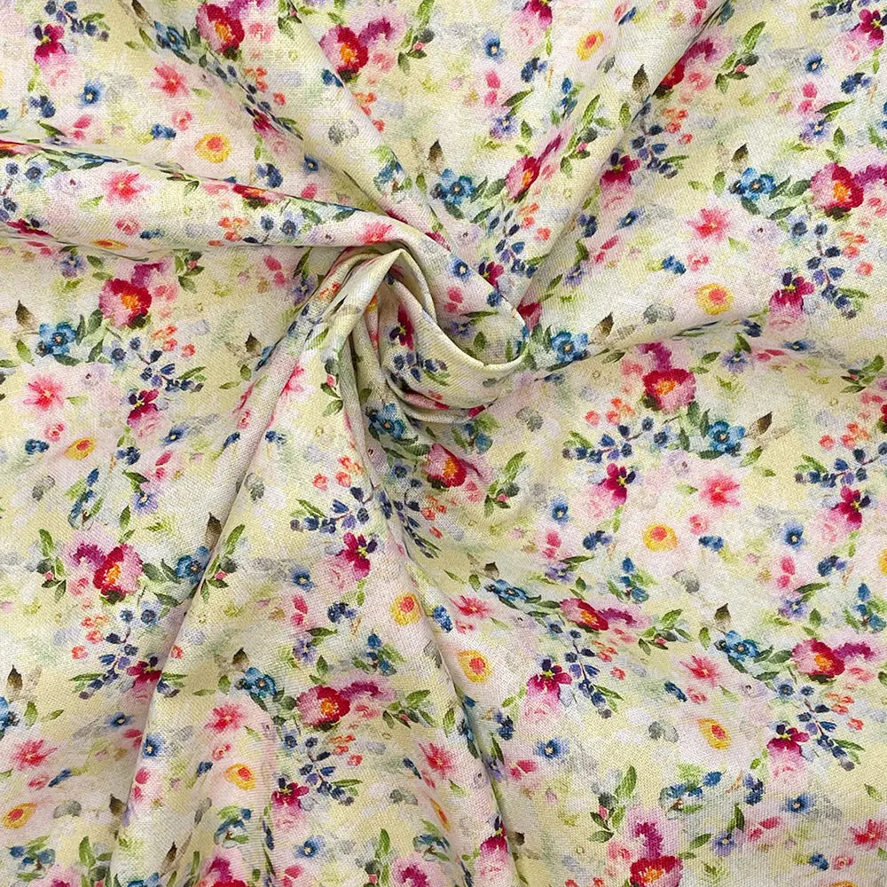 Digital Printed 100% Cotton Fabric | 150gsm 55" (140cm) Wide OEKO-TEXÂ® Standard 100 Certified â€“ Sold by the Meter