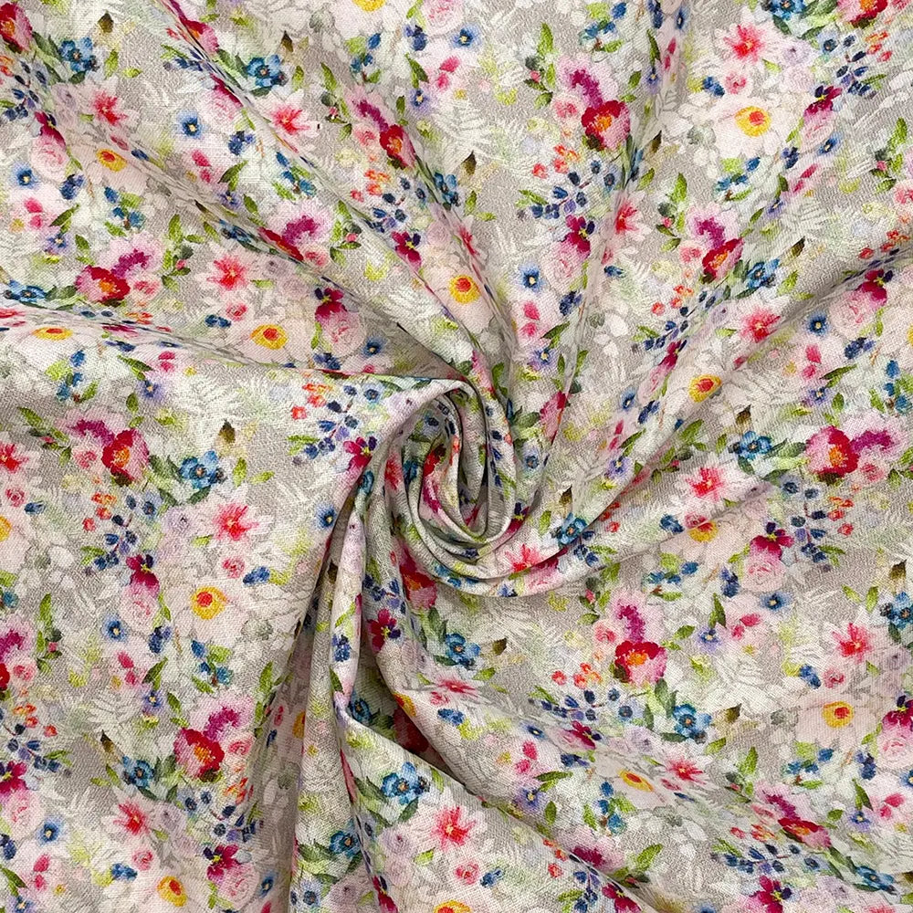 Digital Printed 100% Cotton Fabric | 150gsm 55" (140cm) Wide OEKO-TEXÂ® Standard 100 Certified â€“ Sold by the Meter
