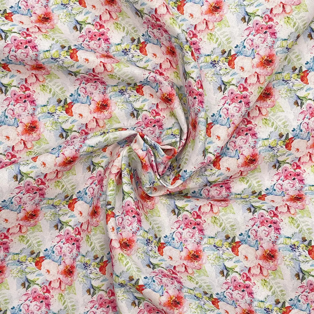 Digital Printed 100% Cotton Fabric | 150gsm 55" (140cm) Wide OEKO-TEXÂ® Standard 100 Certified â€“ Sold by the Meter