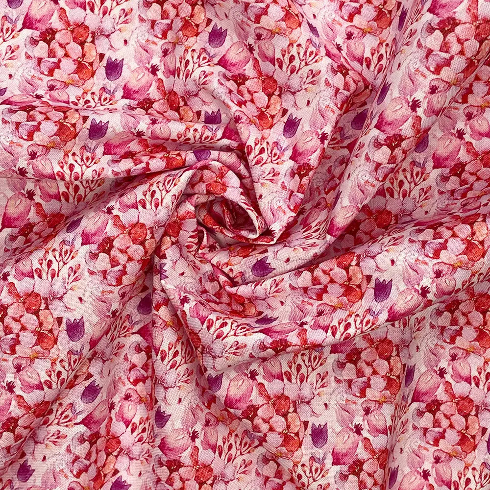 Digital Printed 100% Cotton Fabric | 150gsm 55" (140cm) Wide OEKO-TEXÂ® Standard 100 Certified â€“ Sold by the Meter