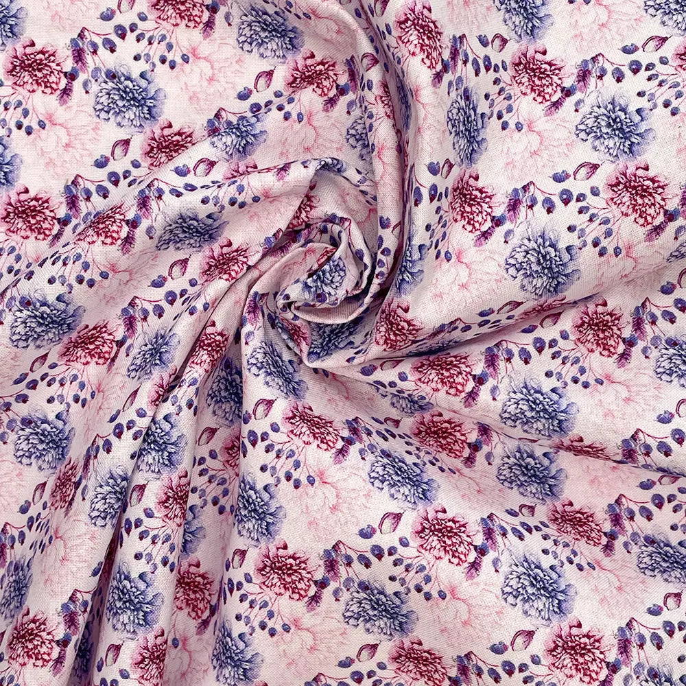 Digital Printed 100% Cotton Fabric | 150gsm 55" (140cm) Wide OEKO-TEXÂ® Standard 100 Certified â€“ Sold by the Meter