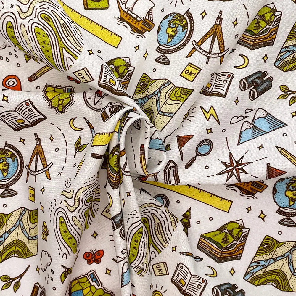 Digital Printed 100% Cotton Fabric | 150gsm 55" (140cm) Wide OEKO-TEXÂ® Standard 100 Certified â€“ Sold by the Meter