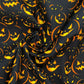 Spooky Digital Printed 100% Cotton Fabric | Halloween & Gothic Designs 150gsm 55" (140cm) Wide â€“ Sold by the Meter