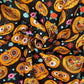 Spooky Digital Printed 100% Cotton Fabric | Halloween & Gothic Designs 150gsm 55" (140cm) Wide â€“ Sold by the Meter