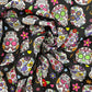 Spooky Digital Printed 100% Cotton Fabric | Halloween & Gothic Designs 150gsm 55" (140cm) Wide â€“ Sold by the Meter